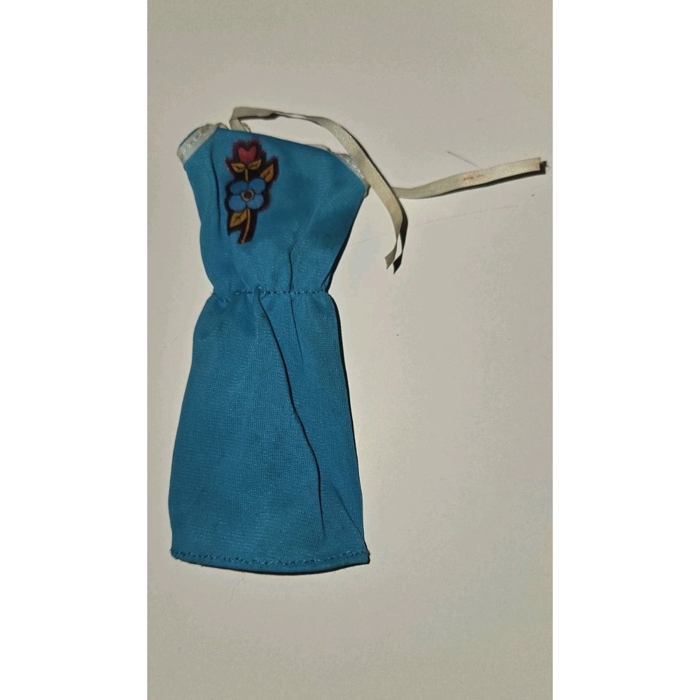 Barbie - 1970's‎ Blue/Lace Barbie Dress (Broken Snap)